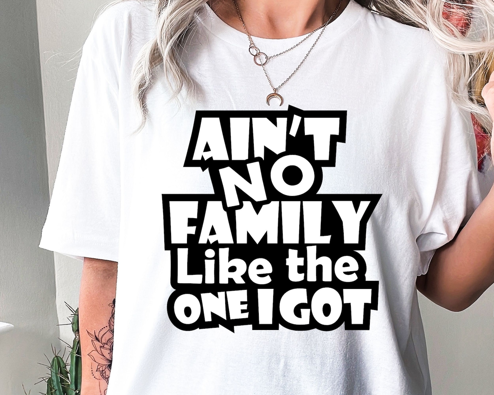 Ain't No Family Like the One I Got SVG PNG: Family Reunion Design ...