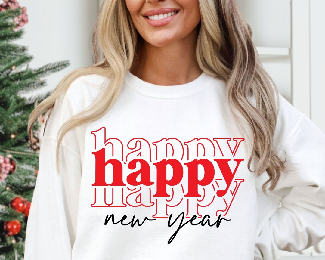 Happy New Year SVG New Year 2024 Svg New Year Shirt Svg - Etsy