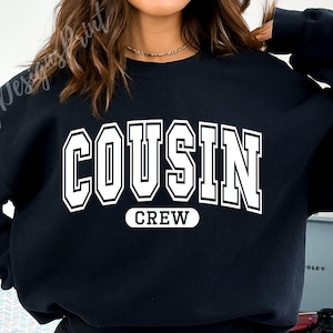 Cousin équipage SVG, Cousin Svg, Cousin équipe Svg, Cousin équipage chemise Svg, Cousin équipage Varsity Svg, nouveauté dans l'équipage, Cousins Svg, Cousin escouade Svg