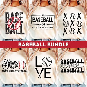 Pacchetto SVG Baseball, Baseball Svg, Maglietta da baseball Svg, Mamma da baseball Svg, Modalità baseball Svg, Giorno della partita di baseball Svg, Squadra di baseball Svg, Png