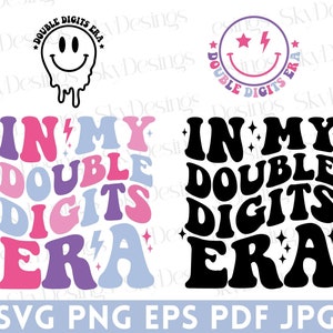 À mon époque SVG à deux chiffres, SVG à deux chiffres, PNG époque à deux chiffres, 10e anniversaire Svg, dix anniversaire Svg, anniversaire chemise Svg, anniversaire Svg