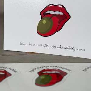 Olive Tree Waterless Beauty Notecards & Stickers - Set of 40 - Oliveda Business - Appreciation - Olive Tree People - Hydroxytyrosol