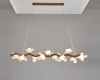 Lotus Branch Chandelier