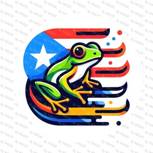 Geschenk aus Puerto Rico, Boricua-Kunst, Coquí, puertoricanische Flagge, Latino Pride, Wepa, Puerto Rican Pride, Latinos, Karibik, Karibik