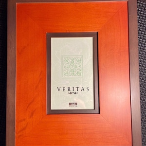 Veritas Wooden Photo Frame 4x6 With Glass