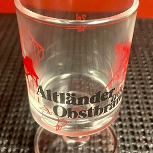 Altlander Obstbrande Glas Shot Glass 3&quot; Hoog
