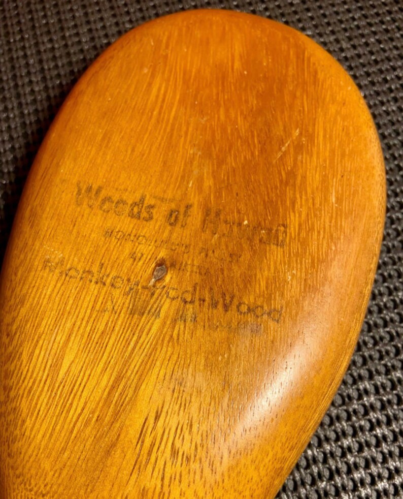 Monkey Pod Wood Honolulu Wooden 10 Tray 1970s Etsy