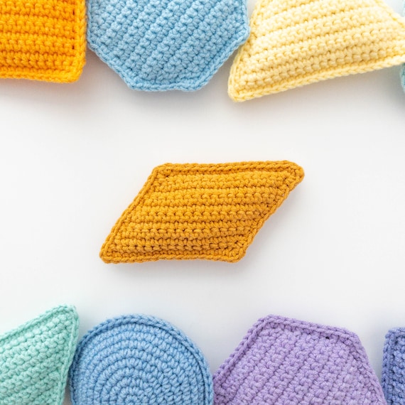 Crochet Parallelogram Pattern