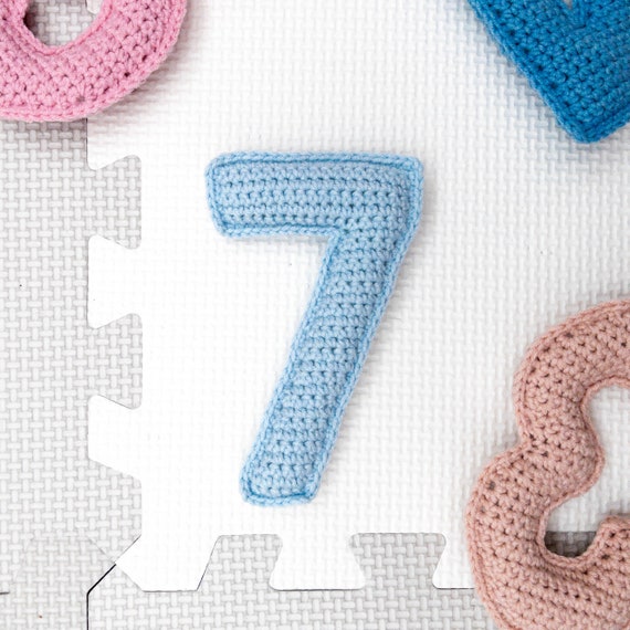 Crochet Number 7 Pattern