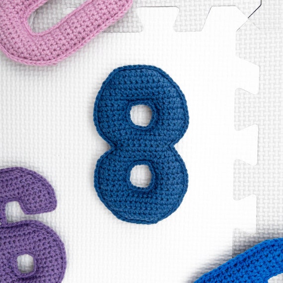 Crochet Number 8 Pattern