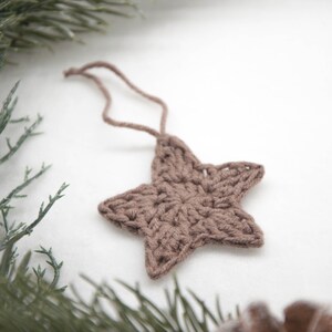 Crochet Christmas Star Ornament Pattern, PDF Crochet Star Pattern ...
