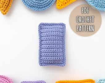 Crochet Rectangle Pattern, Amigurumi Rectangle Crochet Pattern, Crochet Geometry Pattern, Plush Shapes for Toddlers