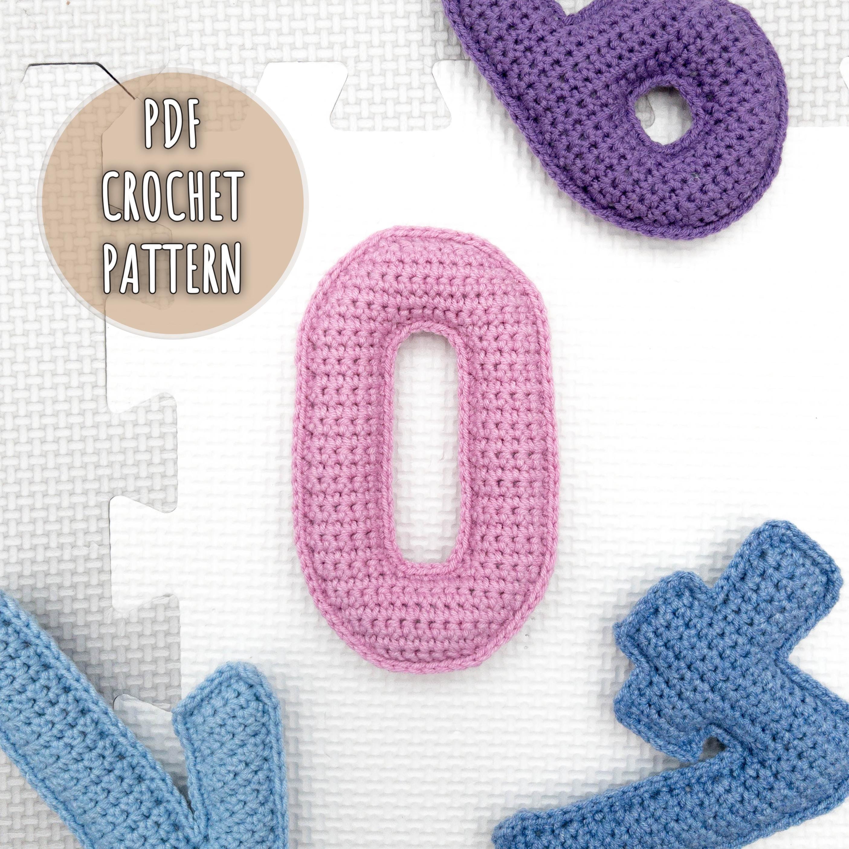 Crochet Number 0 Pattern