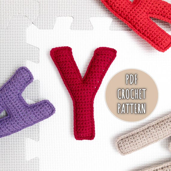 Crochet Letter Z Pattern