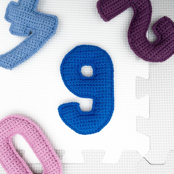 Crochet Number 9 Pattern