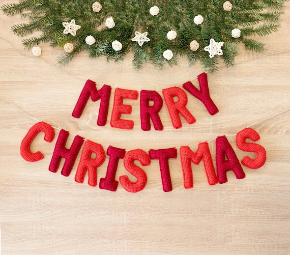 Crochet Christmas Garland Pattern