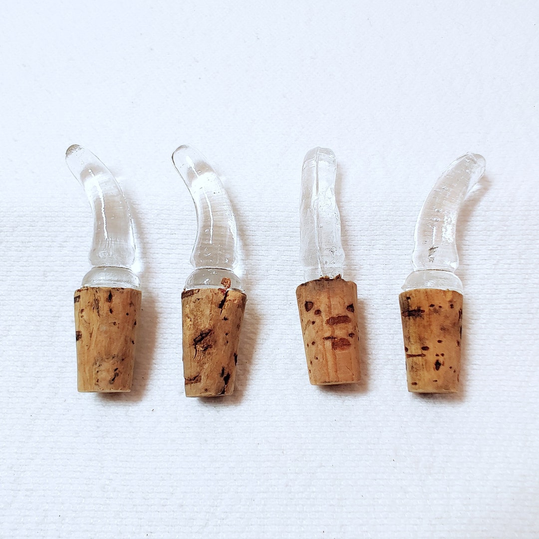 Vintage Four Chamber Cork Bottle Stoppers Replacement Set Etsy
