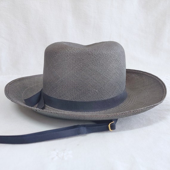 1940s Vintage Bergdorf Goodman Riding Hat – Polyweave… - Gem display picture 3
