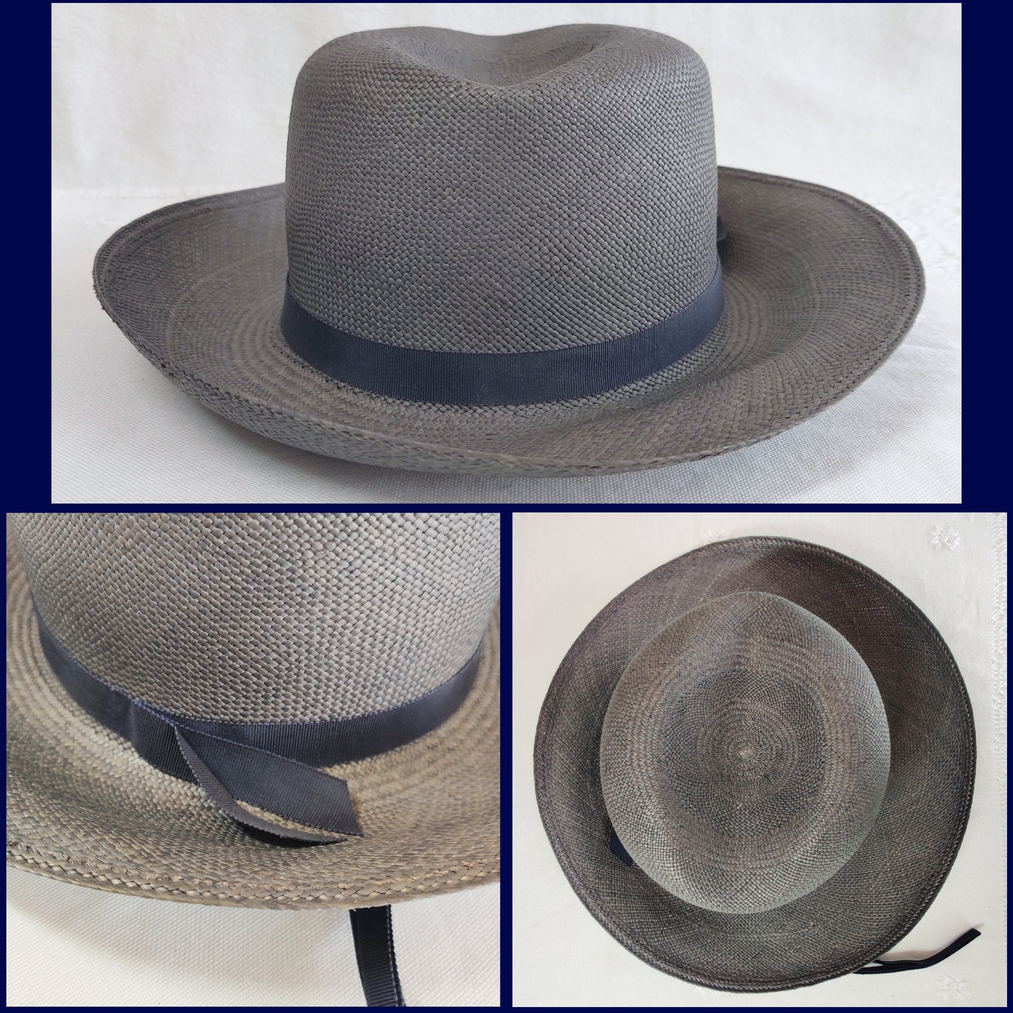 1940s Vintage Bergdorf Goodman Riding Hat – Polyweave  display picture 2