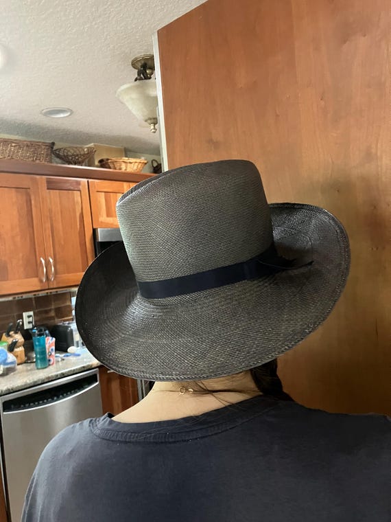 1940s Vintage Bergdorf Goodman Riding Hat – Polyweave… - Gem display picture 1