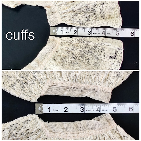 Antique Lace Collars and Cuffs Vintage  Lace - image 10