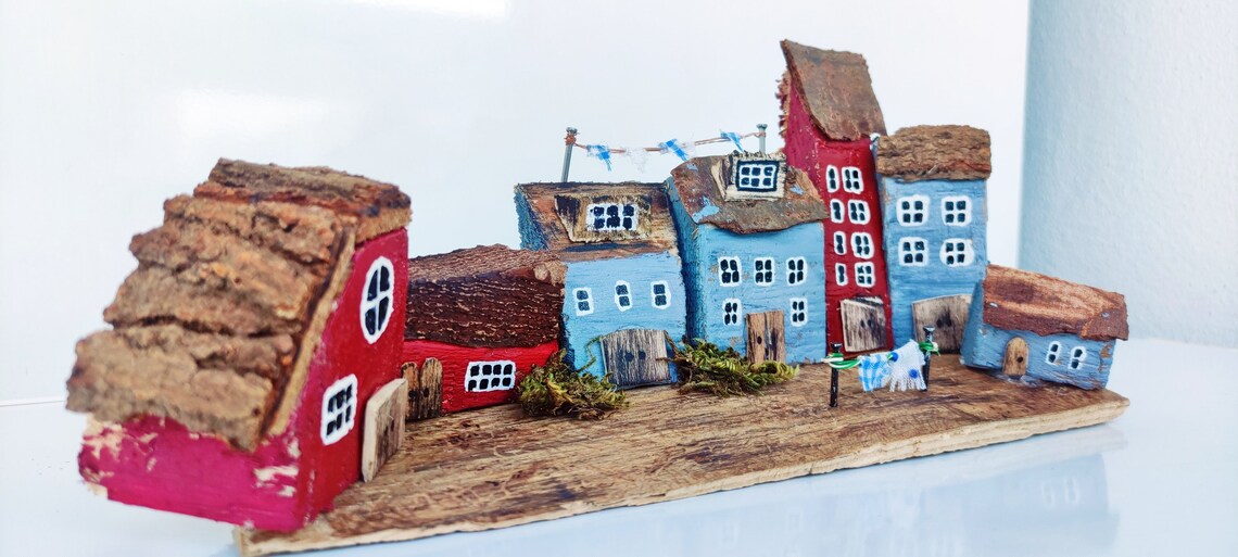 Wooden Village, Wooden Cottages, Wooden Houses, Village Houses, Gift