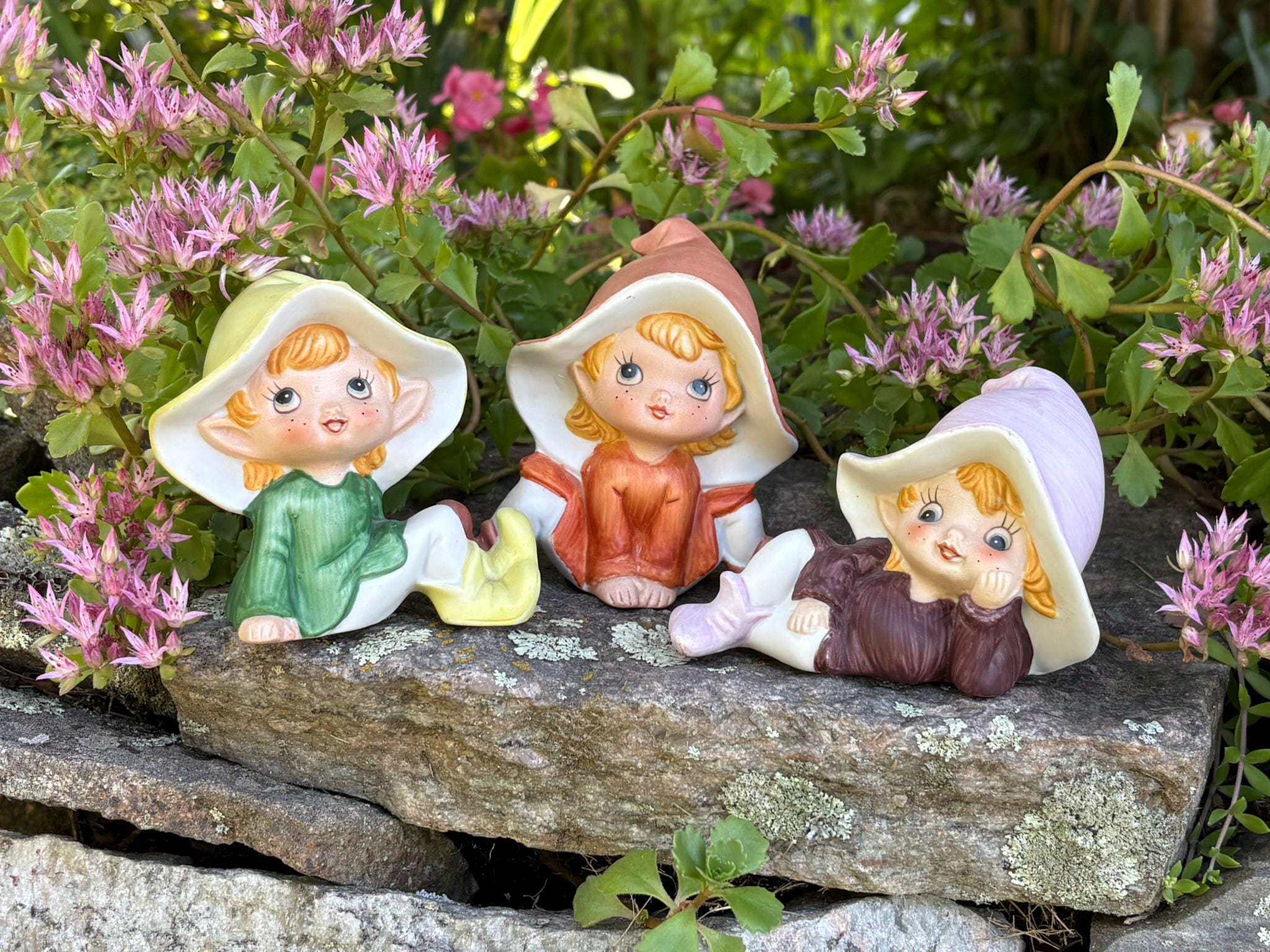 【♥︎】壁飾り, ホームデコレーション, ピギー Homco Pixies - Etsy
