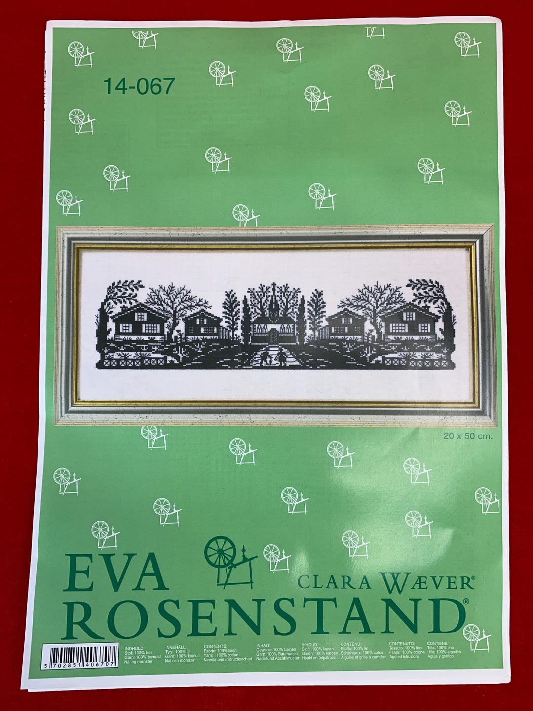 Tapisserie tissée de danse de village country européen