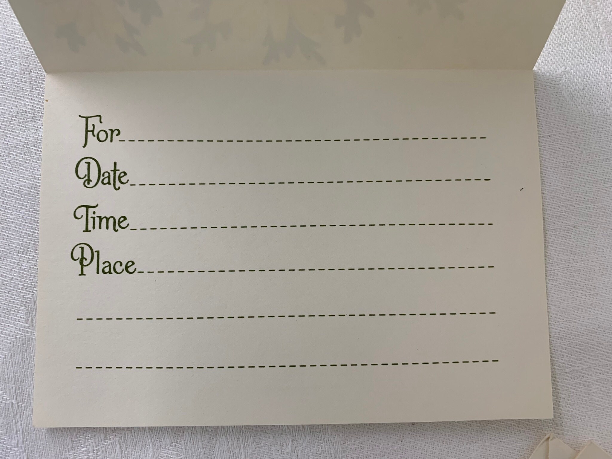 Vintage Hallmark Invitations Assortment Lot of 6 Cards Etsy