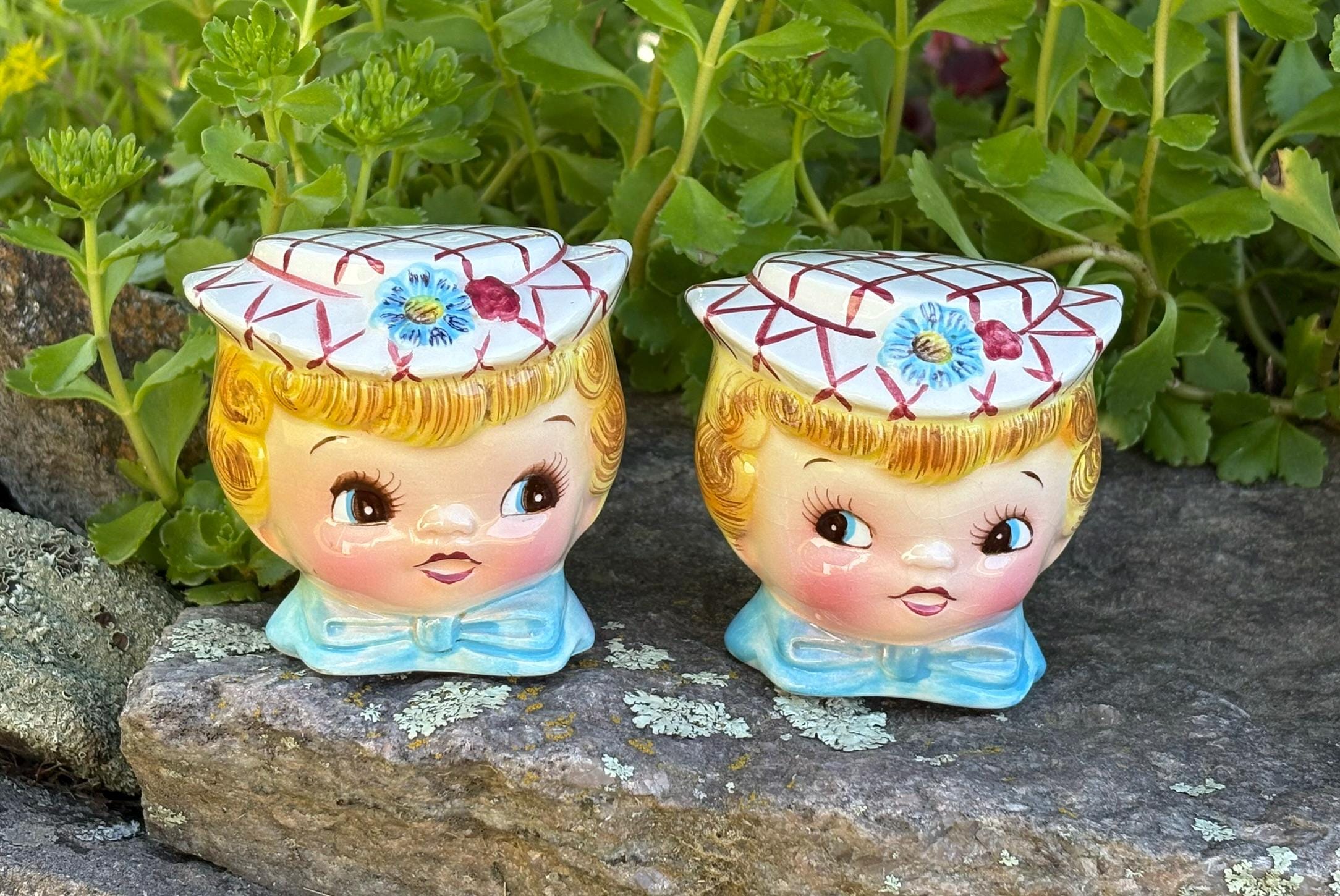 レフトン　ヴィンテージ　エネスコ　ソルト&ペッパー Lefton Salt Pepper - Etsy