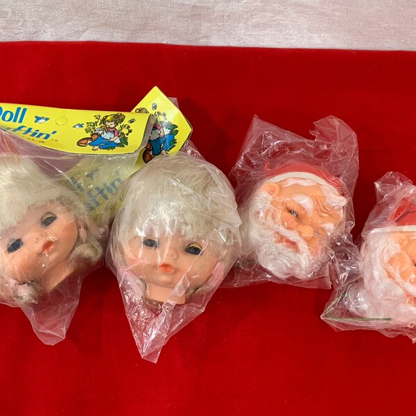 Santa Doll Parts Etsy