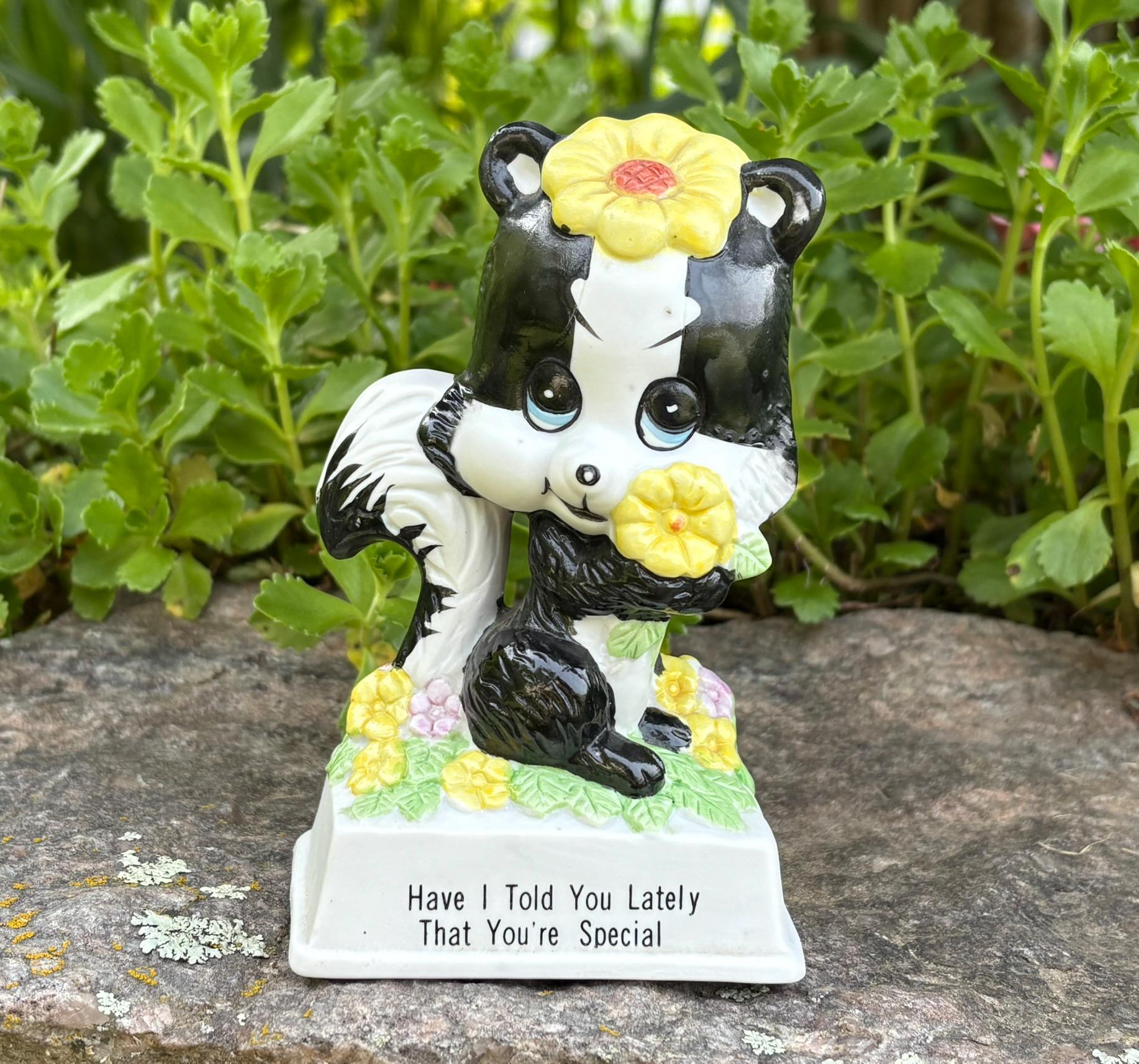 Vintage Skunk Ceramic - Etsy