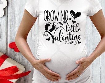 Att odla min lilla Valentine - SVG- och klippfiler för hantverkare - Digitala nedladdningar