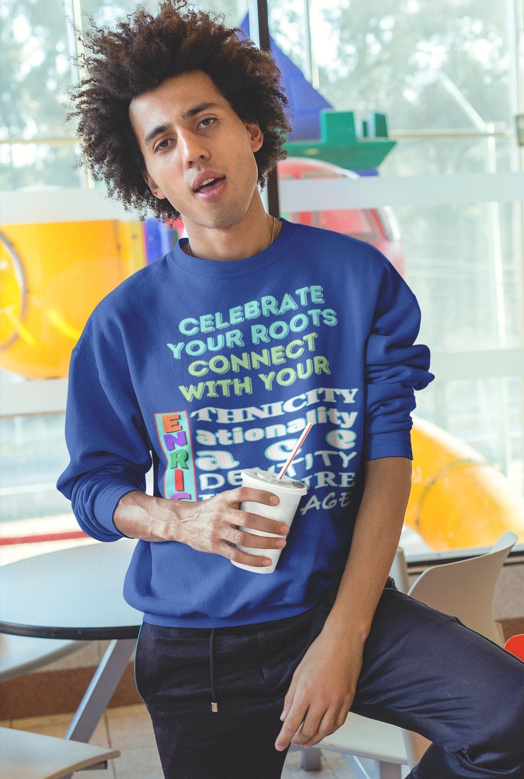 Rooted in Culture Unisex Crewneck Sweatshirt
