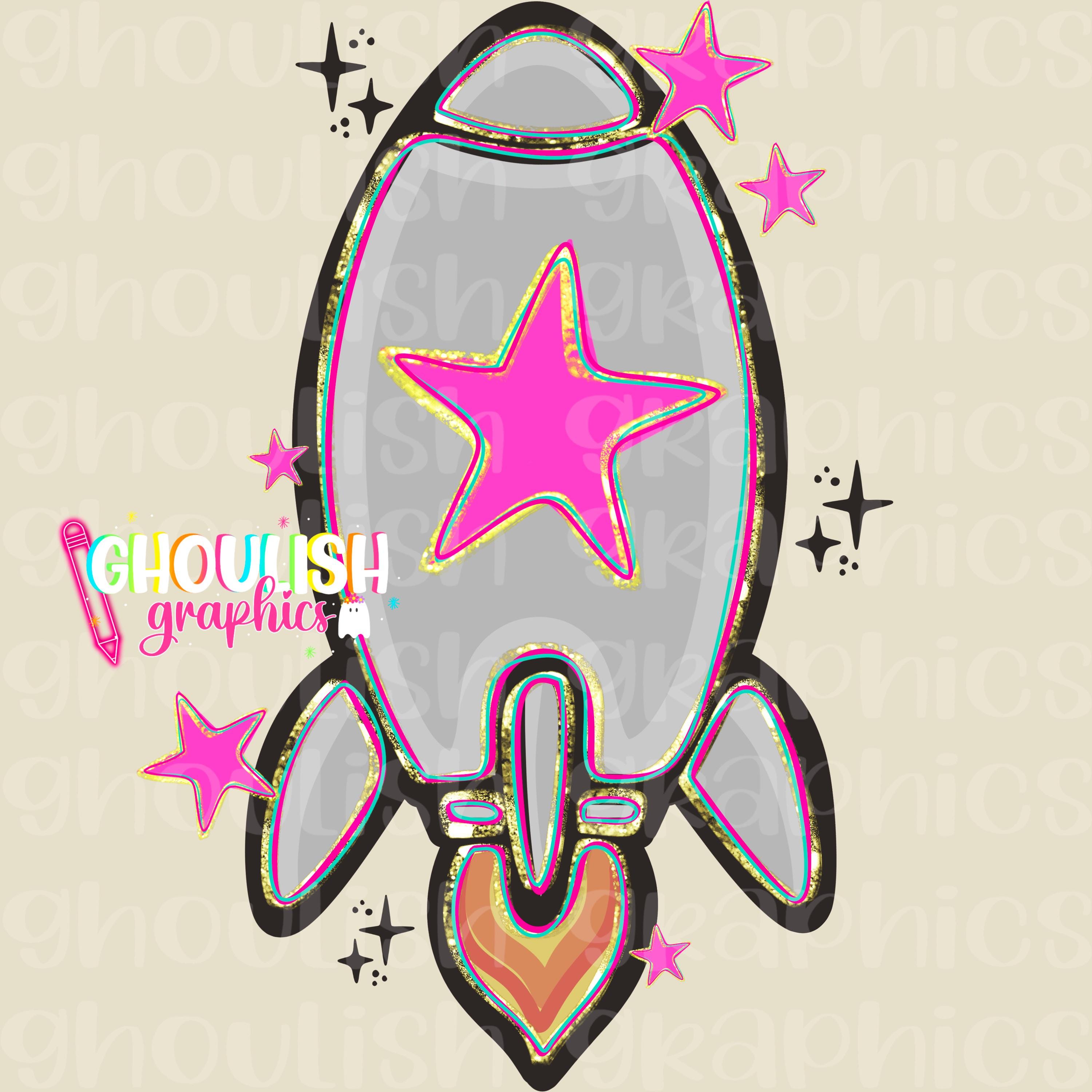 Preppy Rockets Preppy Mascot Digital Download Rockets PNG Boujee Glitter School Tshirt ...