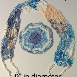 Handmade Loofah and Washcloth Spa Set