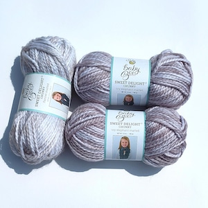 Hobby Lobby Baby Bee Sweet Delight Chunky, I Love This Yarn Print