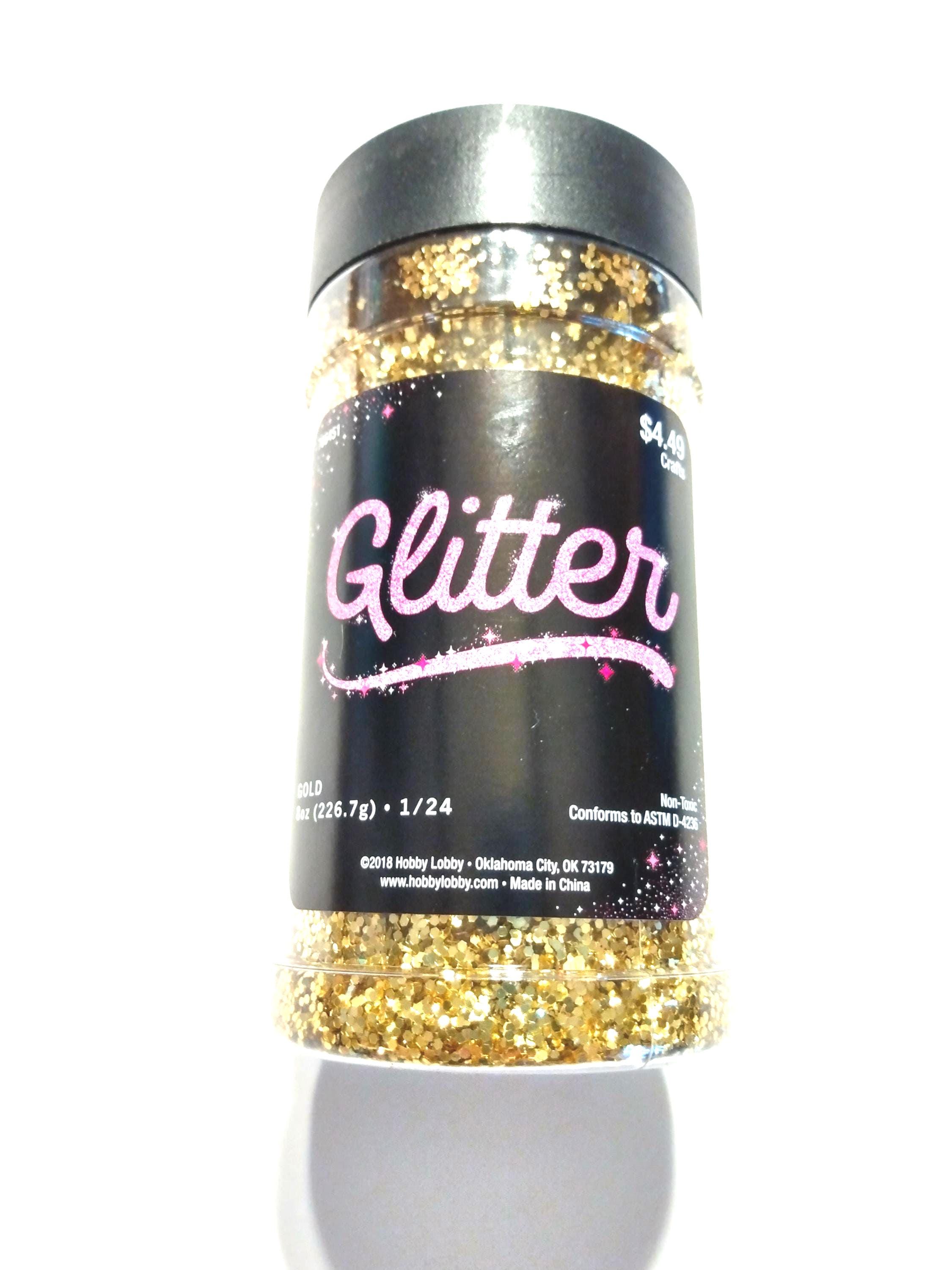 Hobby Lobby Glitter 7.5 and 8 Ounces, Pastel Glitter Mix - Etsy