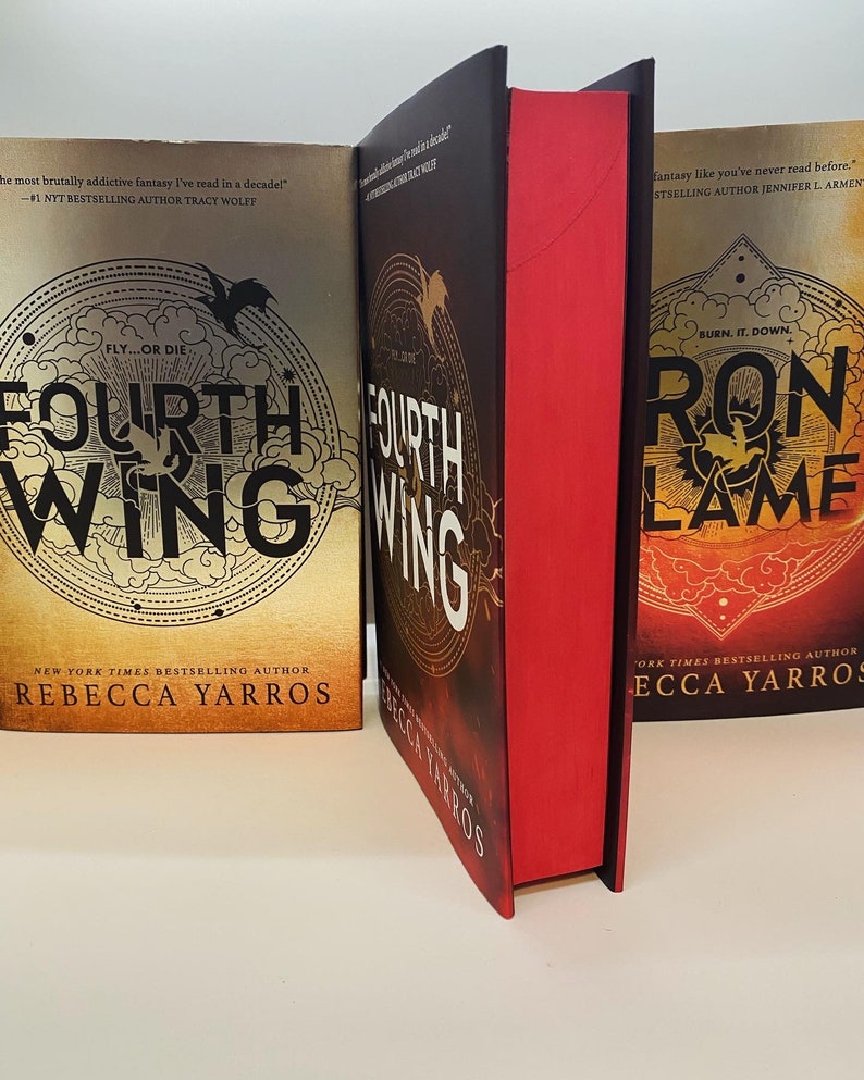 Fourth Wing Holiday Edition REBIND Etsy