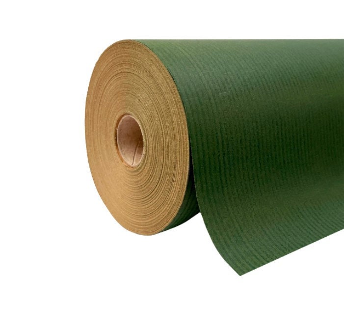 Wrapping Paper Dark Green Bulk 50m Roll Width 500mm