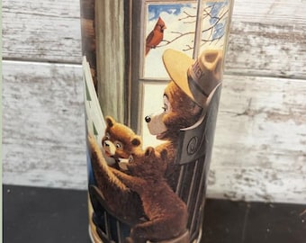 Smokey Bear Puzzle In Cylinder