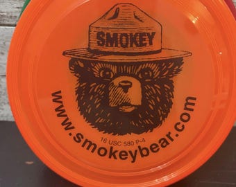 Smokey Bear Orange (face) Frisbee