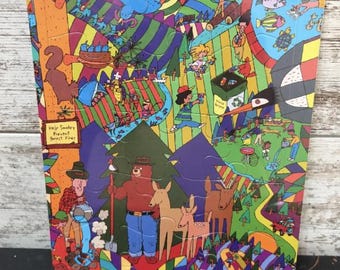 Smokey Bear +Friends Puzzle