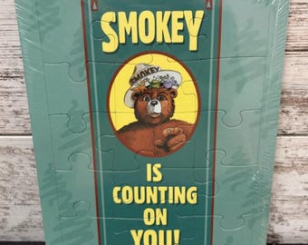 Smokey Bear (green) Puzzle
