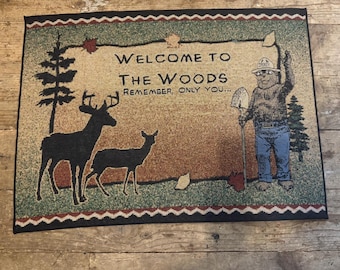 Smokey Bear Doormat