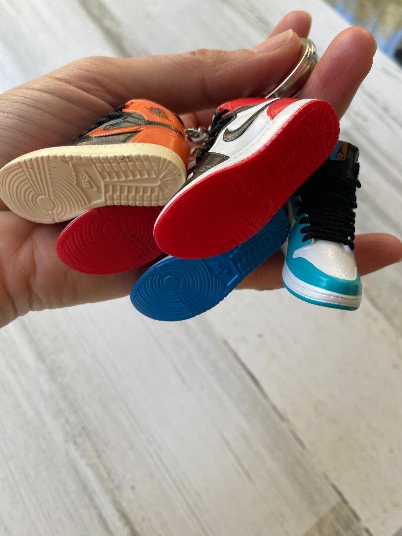 mini nike keychain