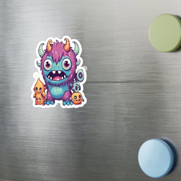 Niedliche Regenbogen Cuddle Monster Aufkleber - Bunte Aufkleber - Büro Zubehör - Stationär Für Sticker-Liebhaber