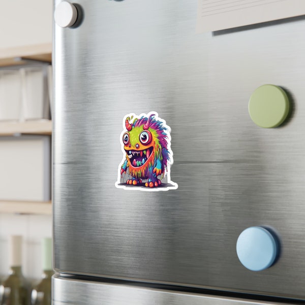 Regenbogen Cuddle Monster Aufkleber - Bunte Aufkleber - Büro Zubehör - Stationär Für Sticker-Liebhaber