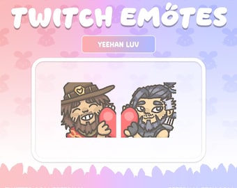 Emoticones "LUV" de Yeehan en Overwatch
