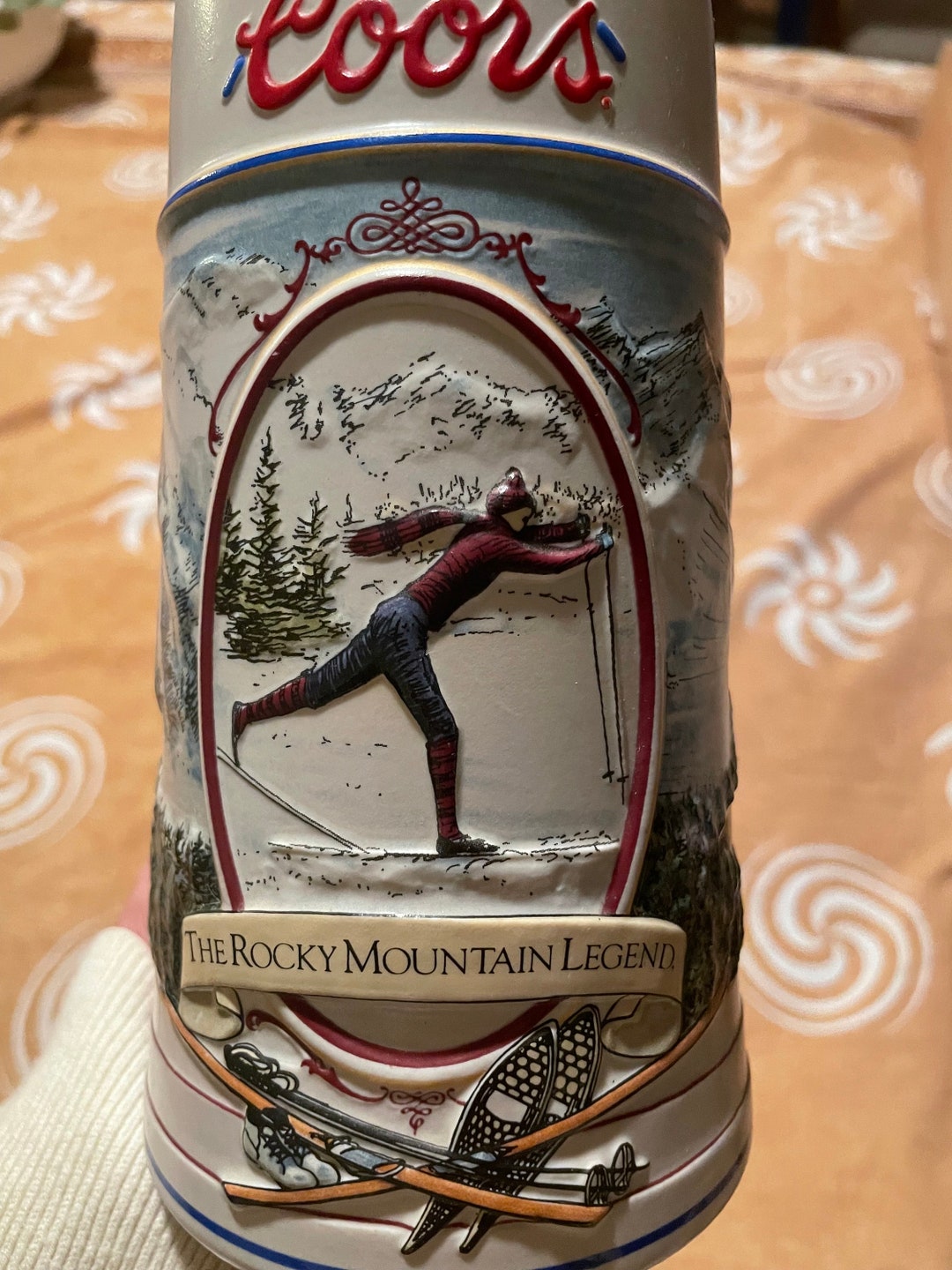 1991 Coors Vintage Beer Stein Etsy